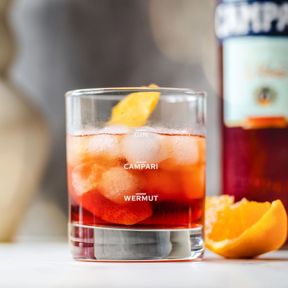 Personalisierbares Negroni Glas