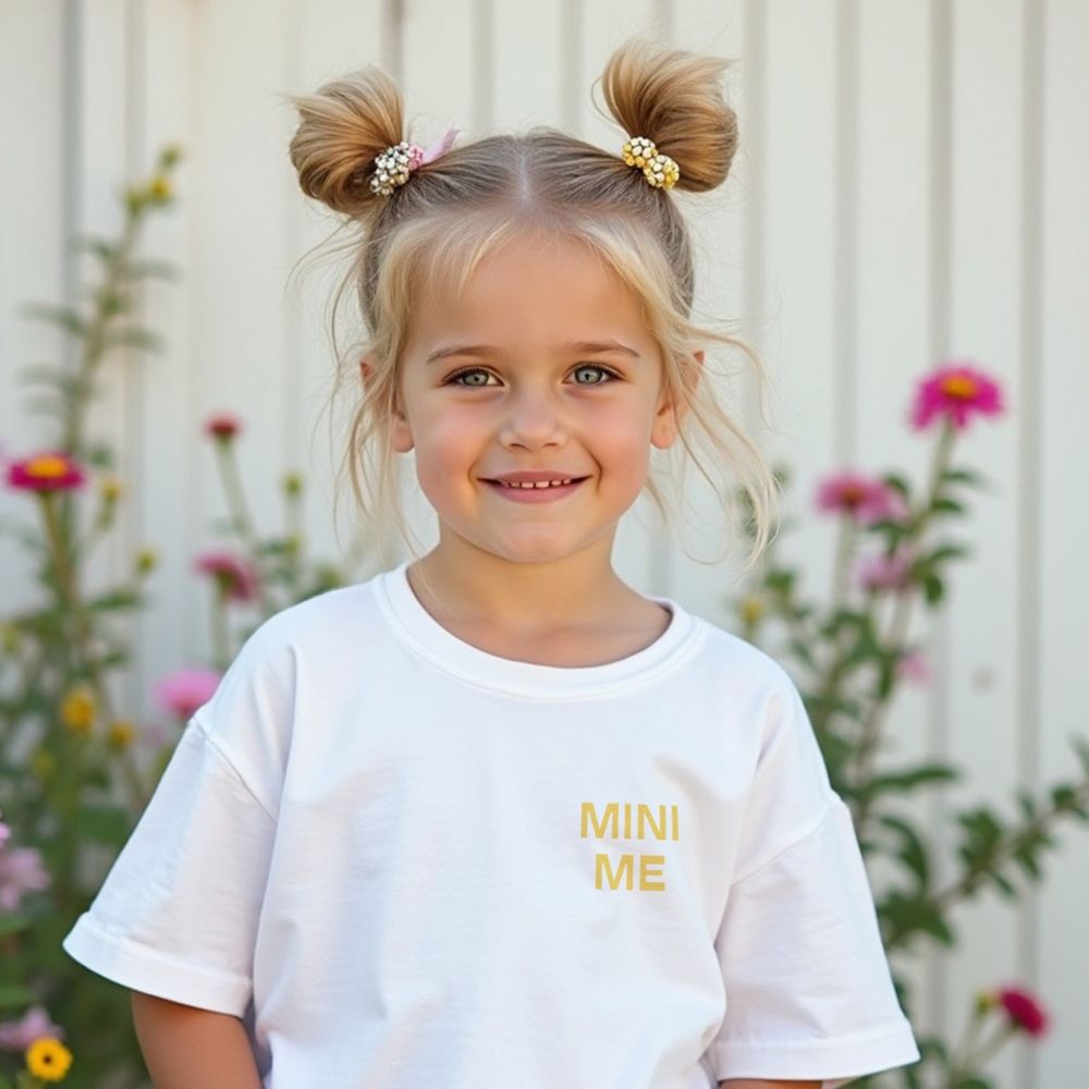 Personalisierbares Kinder T-Shirt mit Text