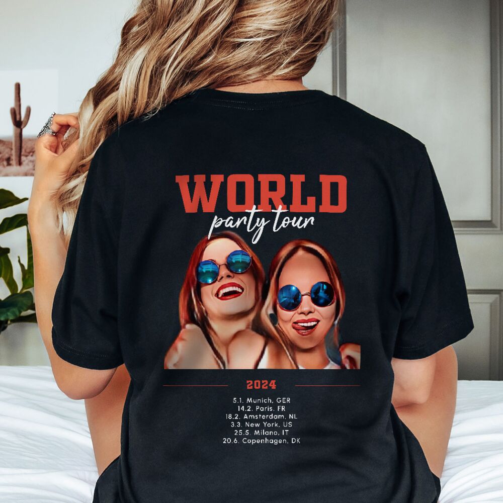 Personalisierbares Tour T-Shirt