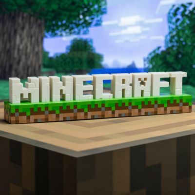 Minecraft Tisch- und Wandleuchte
