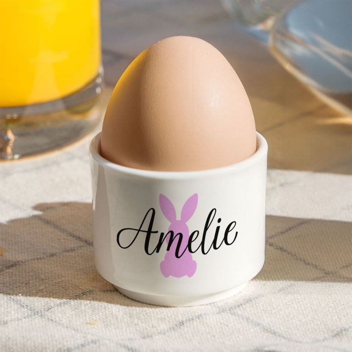 Personalisierbare Eierbecher 2er-Set mit Symbol und Name Personalisierbare Eierbecher 2er-Set mit Symbol und Name