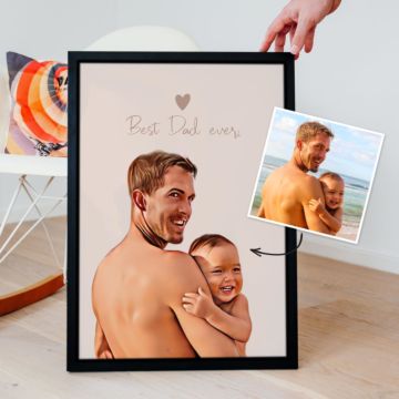 Personalisierbares Comic Poster
