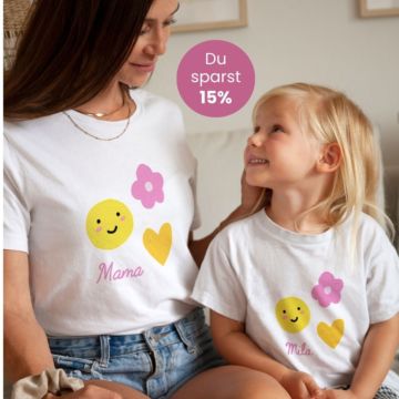 Geschenkset Kinderzeichnung T-Shirts