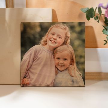 Personalisierbares Foto Holzbild