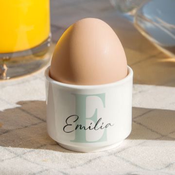 Personalisierbare Eierbecher 2er-Set mit Monogramm
