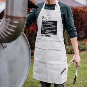 Personalisierbare Küchenschürze 100 Prozent