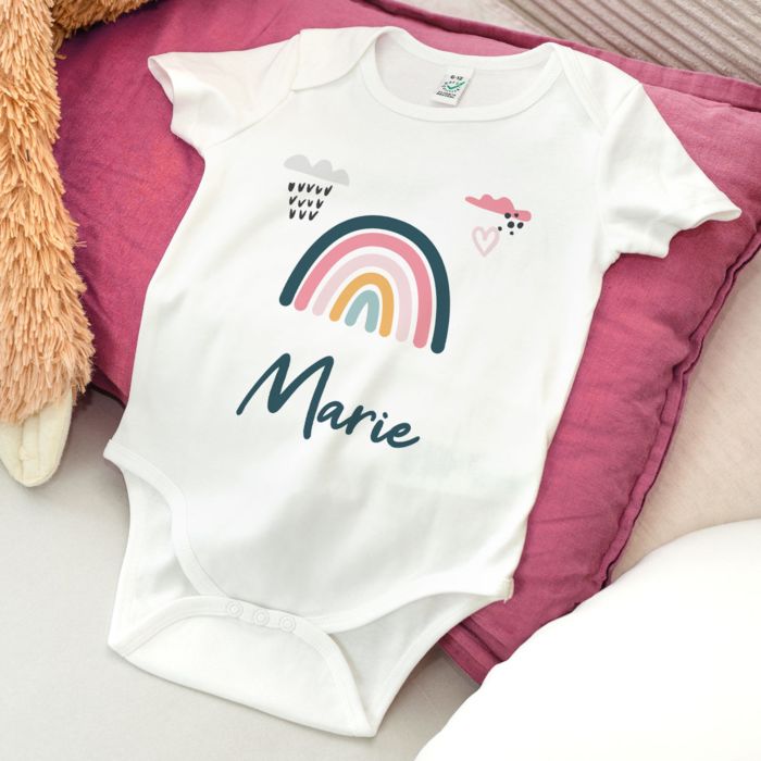 Personalisierbarer Baby Body mit Name Personalisierbarer Baby Body mit Name