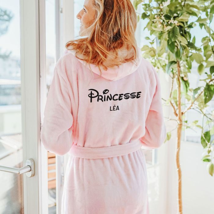 Personalisierbarer Bademantel Prinzessin Personalisierbarer Bademantel Prinzessin