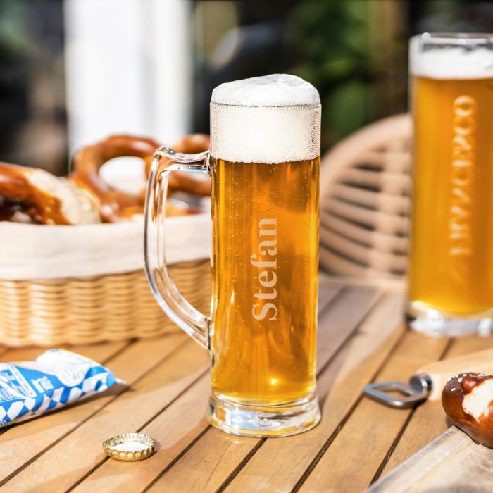 Personalisierbares Bierglas mit Name Personalisierbares Bierglas mit Name