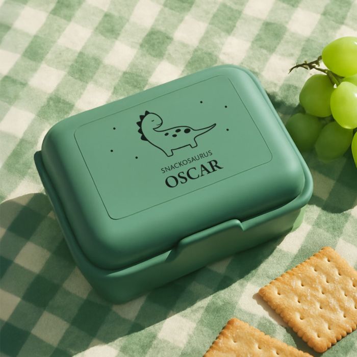 Personalisierbare Brotdose mit Tier und Namen Personalisierbare Brotdose mit Tier und Namen
