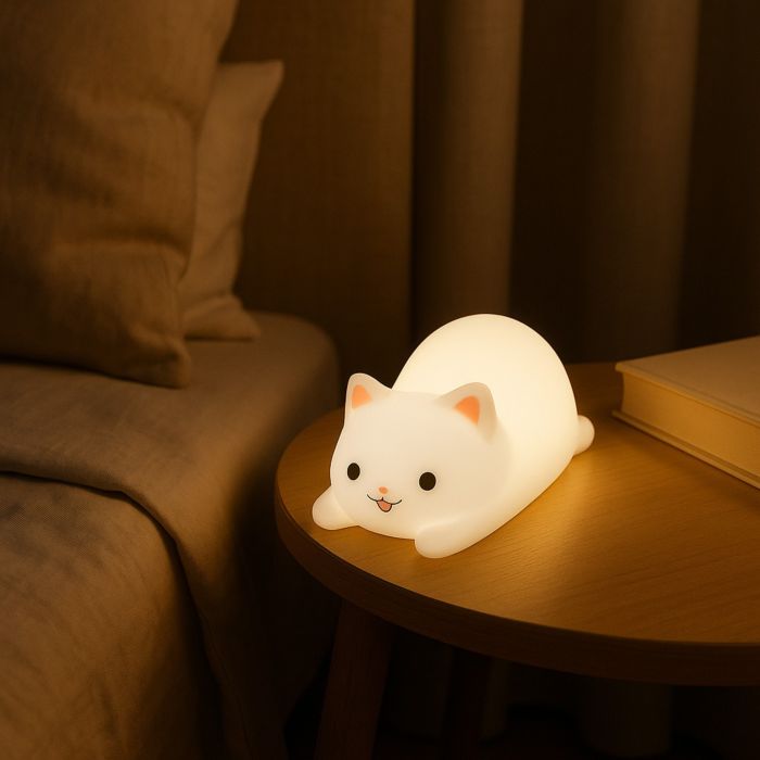 Schlummer-Katze Nachtlicht