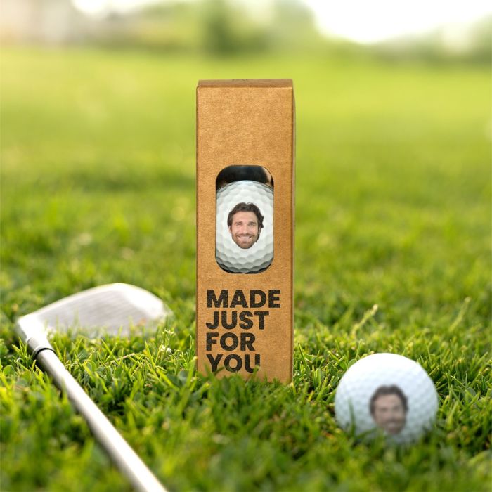 Personalisierbare Golfbälle mit Gesicht - Backroundremove