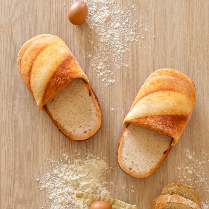 Weißbrot Hausschuhe Weißbrot Hausschuhe