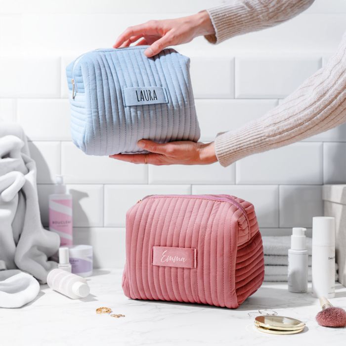 Personalisierbare Kosmetiktasche mit Namen Personalisierbare Kosmetiktasche mit Namen