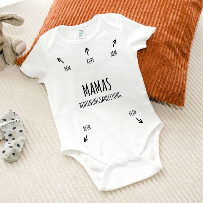 Personalisierbarer Baby Body Anleitung mit Name Personalisierbarer Baby Body Anleitung mit Name
