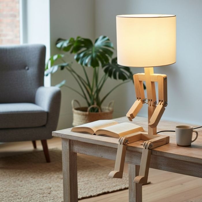 Sitzende Lampe Sitzende Lampe