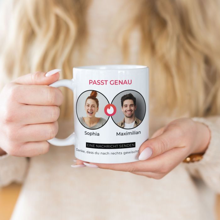 Personalisierbare It's A Match Tasse Personalisierbare It's A Match Tasse