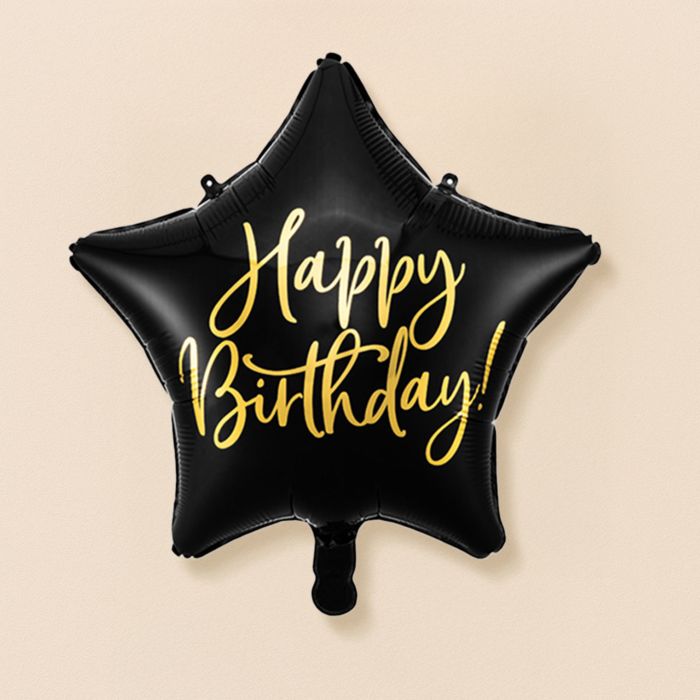 Ballon-Stern zum Geburtstag