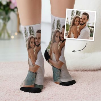 Personalisierbare Socken mit Foto