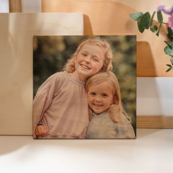 Personalisierbares Foto Holzbild